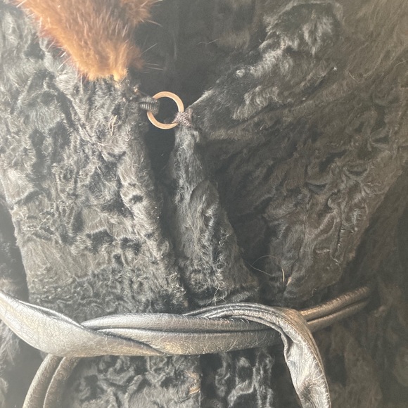 Persian Lamb and Mink late 60s/early 70s winter coat (LVK) - Picture 8 of 16